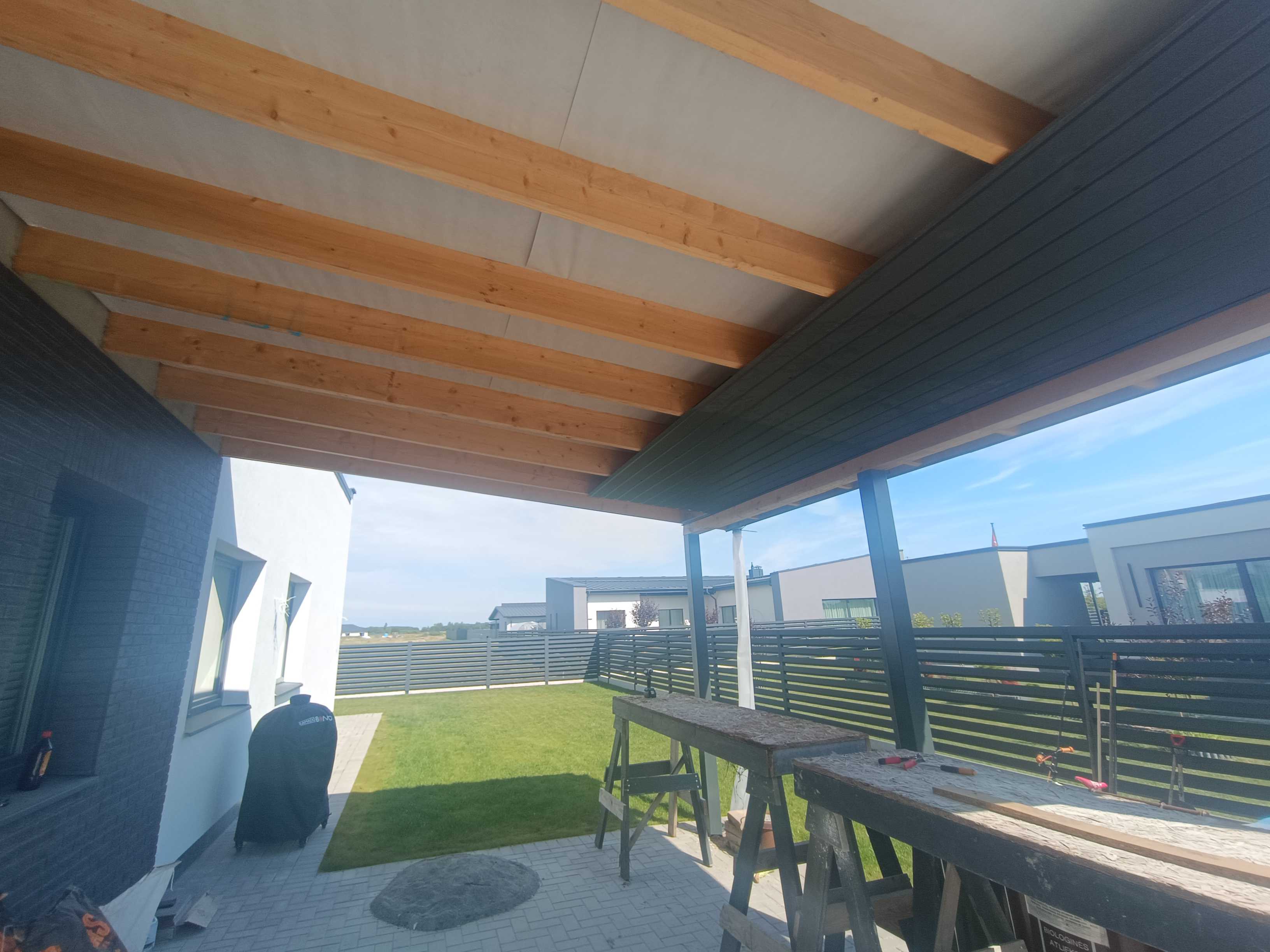 Stogų dengimo darbai darbų pavyzdys