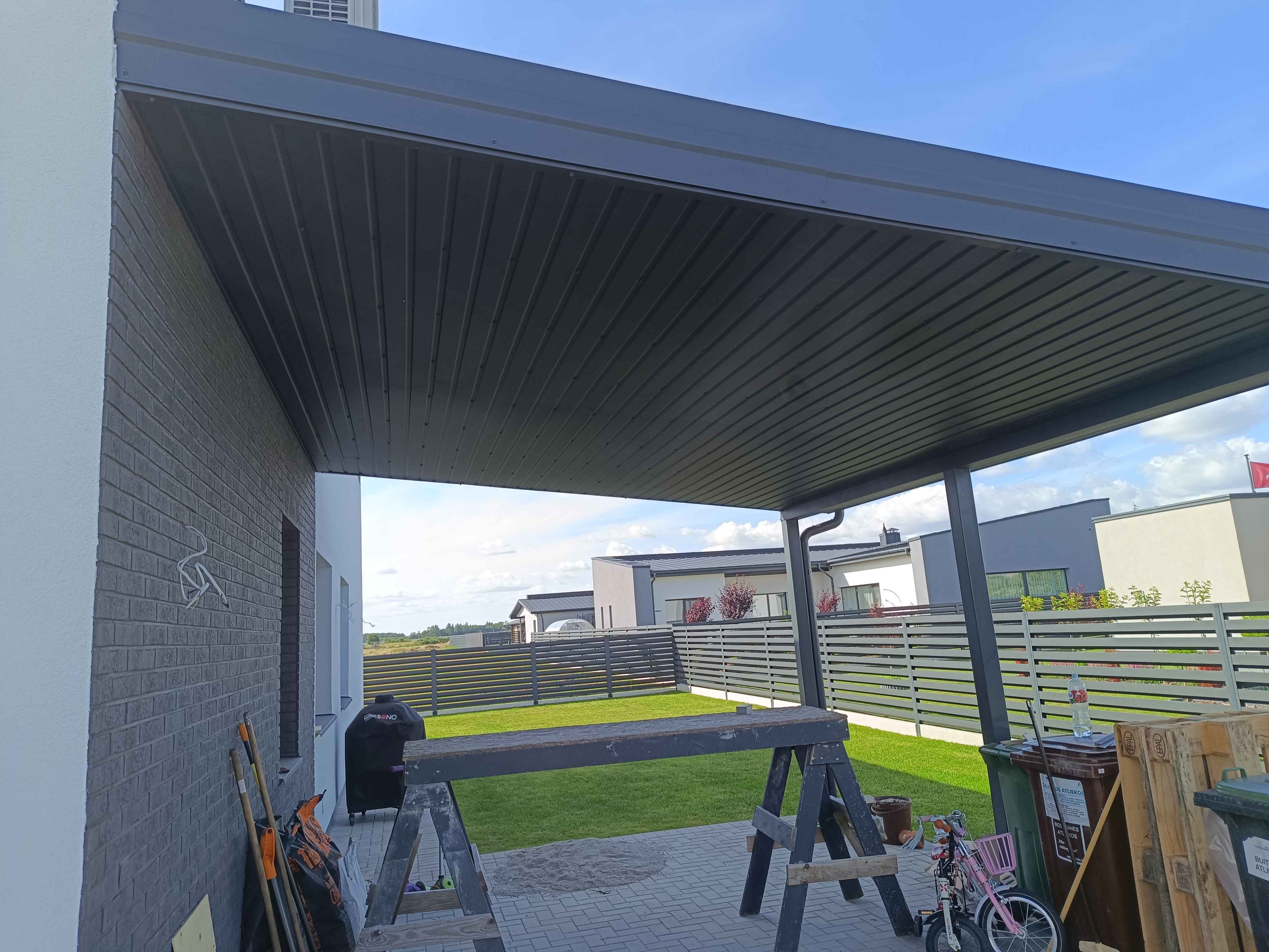 Stogų dengimo darbai darbų pavyzdys