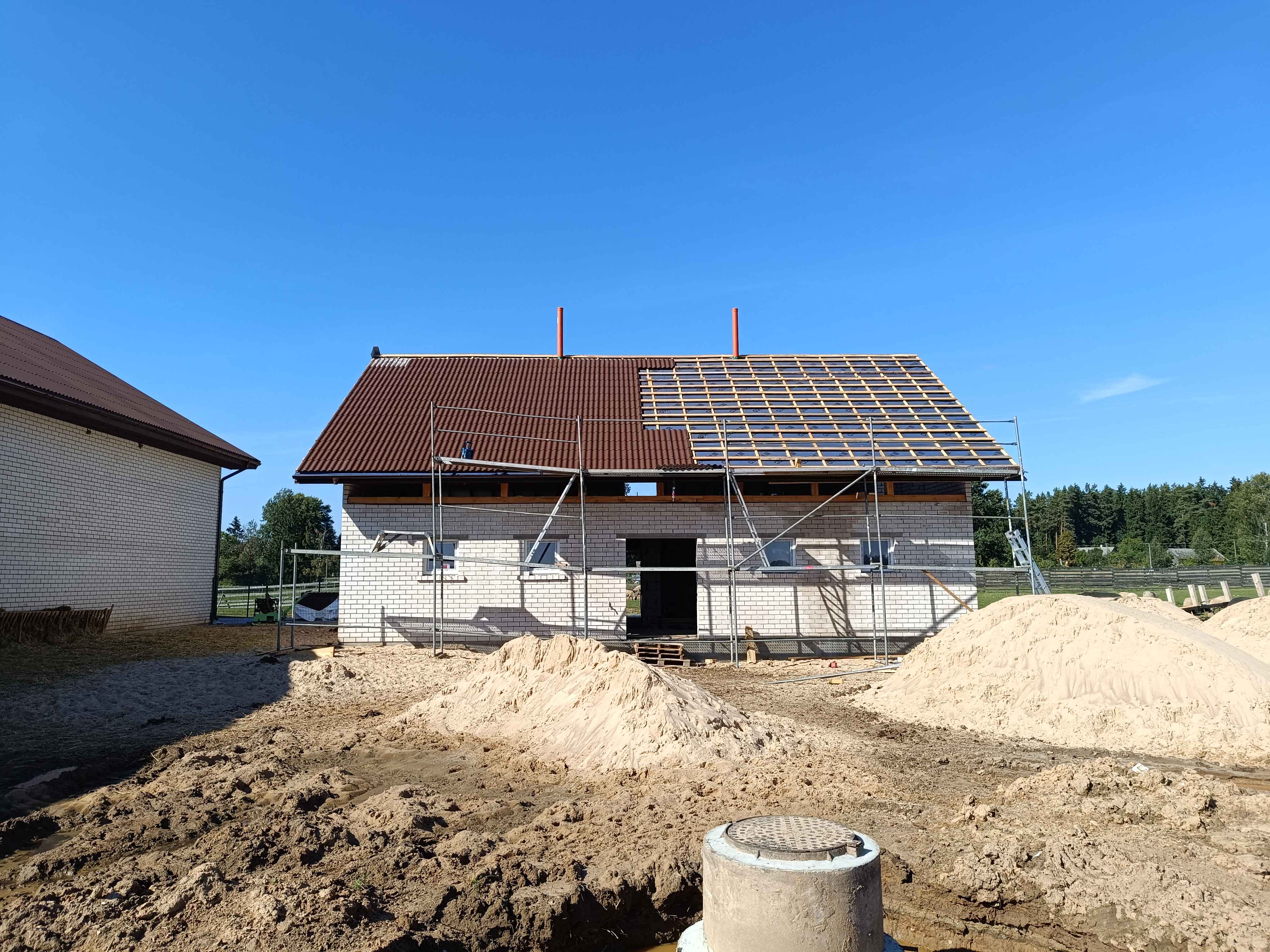 Stogų dengimo darbai darbų pavyzdys