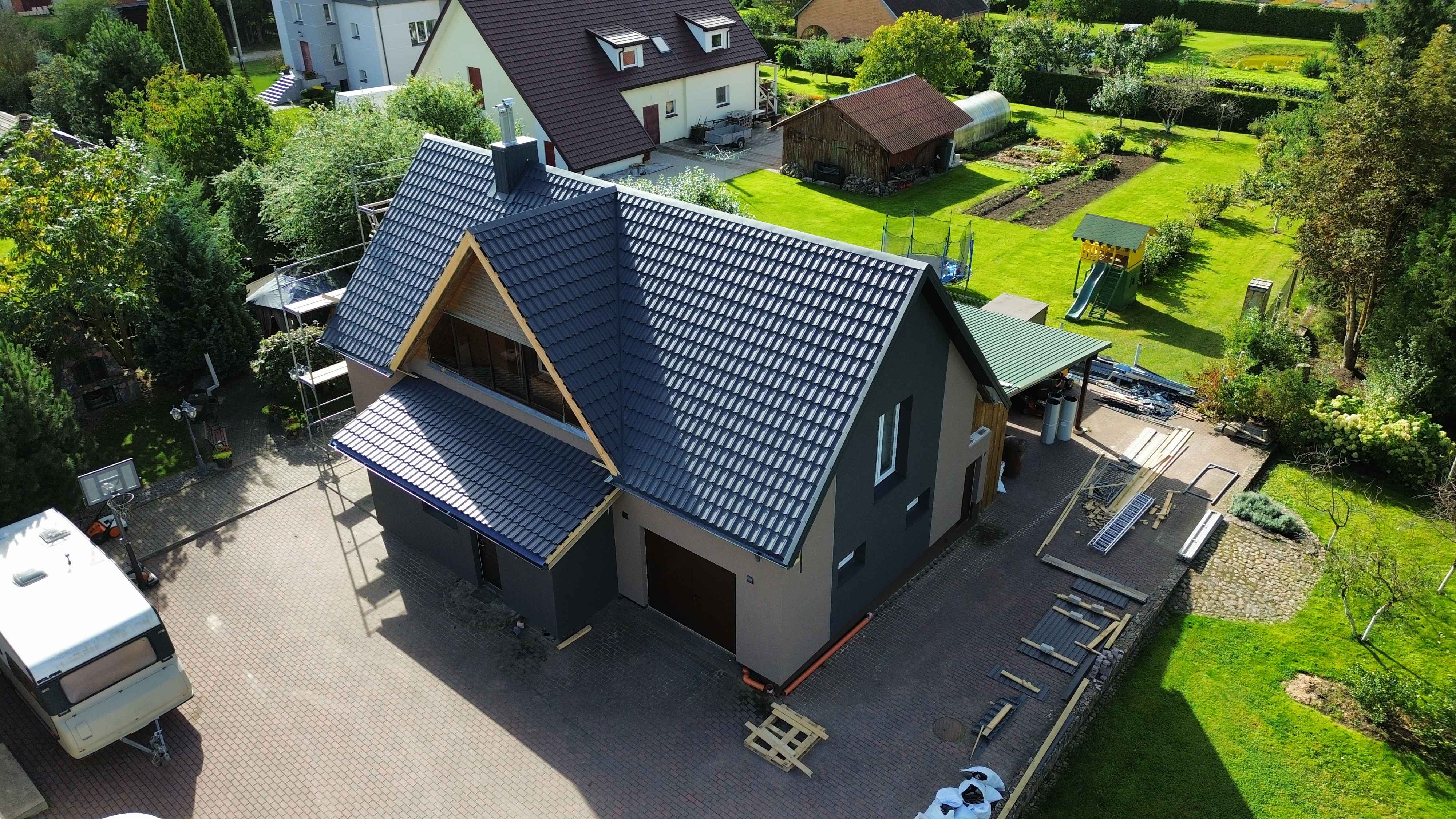 Stogų dengimo darbai darbų pavyzdys