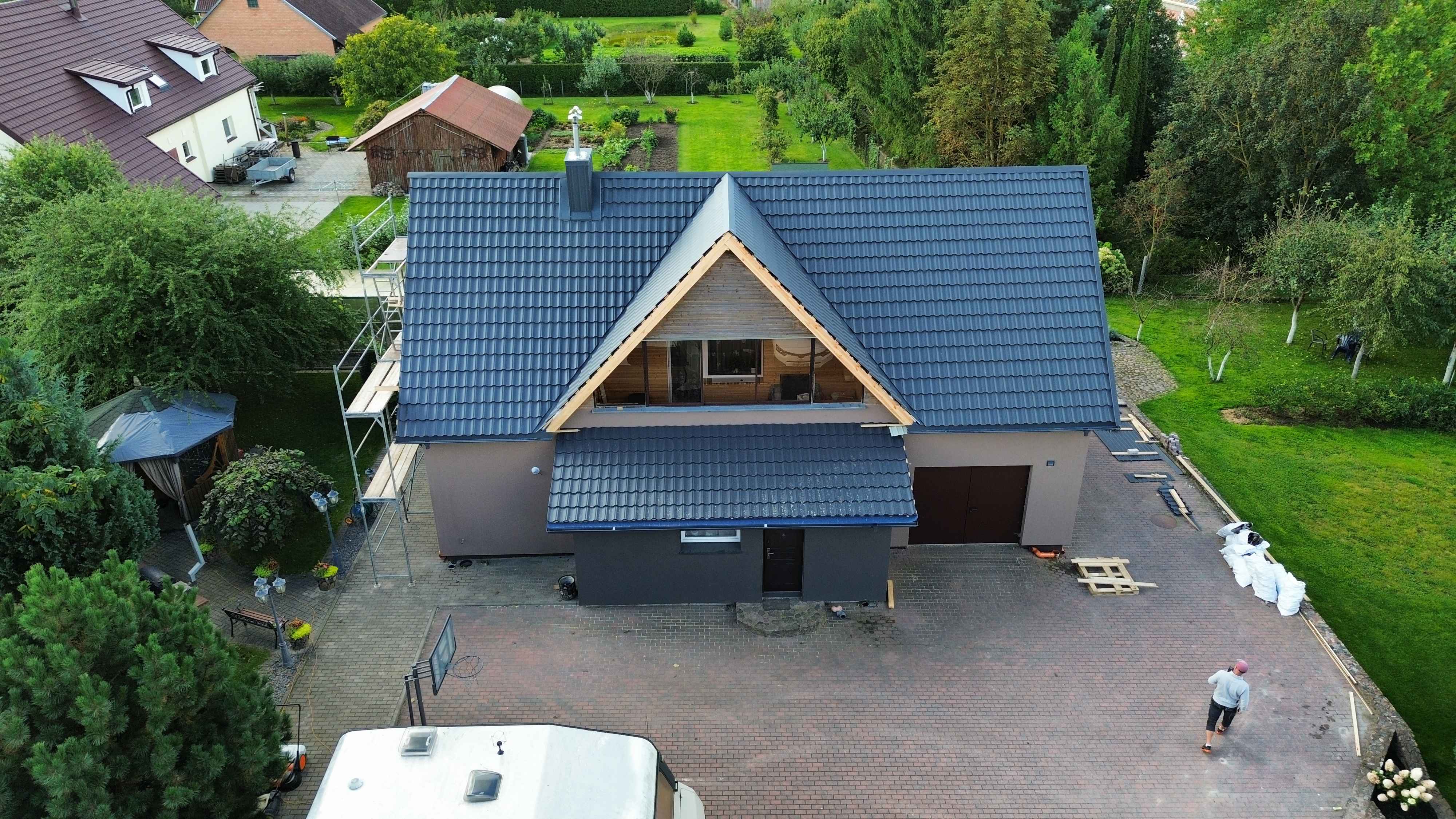 Stogų dengimo darbai darbų pavyzdys